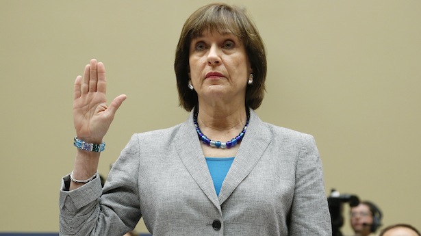 File photo of U.S. Director of Exempt Organizations for the IRS Lerner being sworn in to testify before a House Oversight and Government Reform Committee hearing in Washington