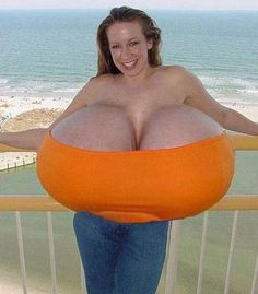 Giant breasts
